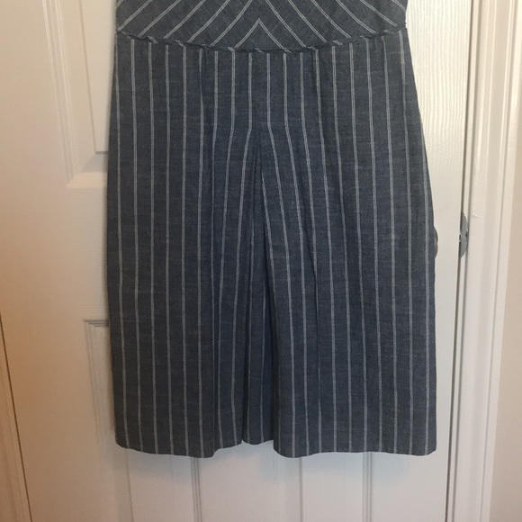 J. Crew Chambray Pin Striped Dress - Picture 4 of 11